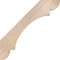 Ekena Millwork 5 1/2"W x 30"D x 30"H Olympic Smooth Knee Brace, Douglas Fir BRC06X30X30OLY00SDF - alternate 2